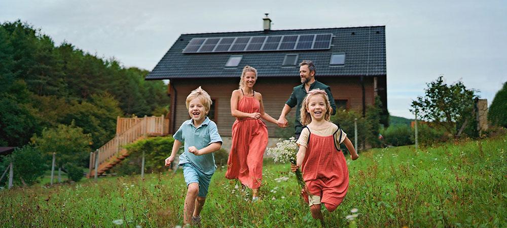 benefits of solar energy to family