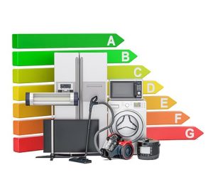reduce electricity costs - Appliances grouped with A to G rating